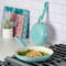 Spice by Tia Mowry Savory Saffron 2 Piece Ceramic Nonstick Aluminum Frying Pan Set
